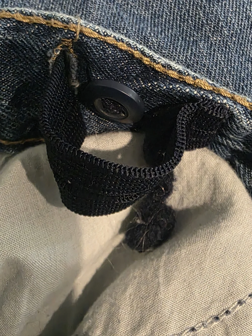 The Children's Place Boys Straight Denim Jeans Blue 8 Husky Button Adjustable